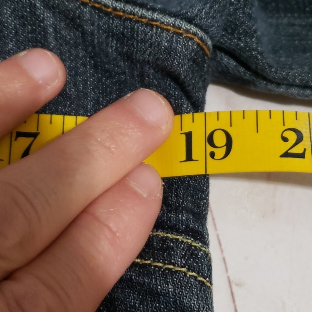 {Gap} Stretch Denim Jacket Medium - image 6